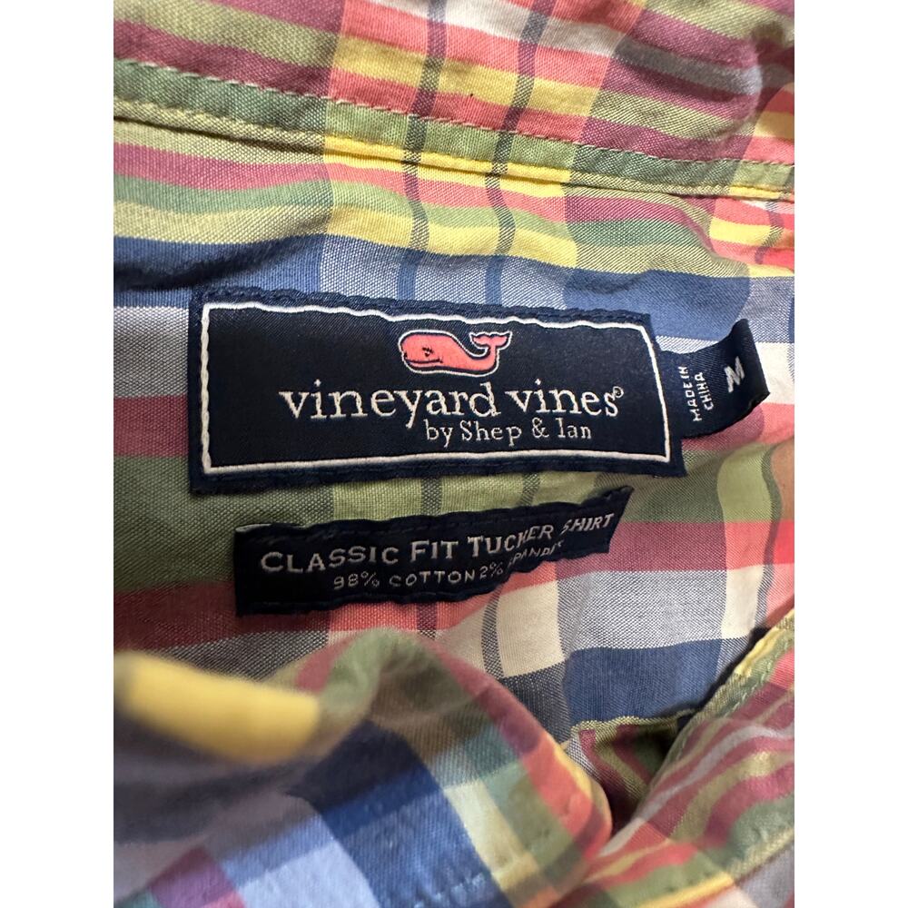 Vineyard Vines Classic Fit Tucker Shirt Medium - Picture 2 of 7